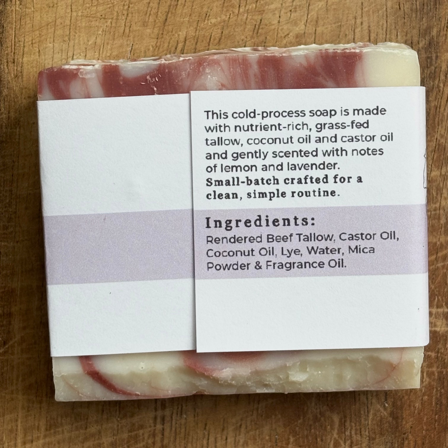 Lemon Lavender Soap Bar