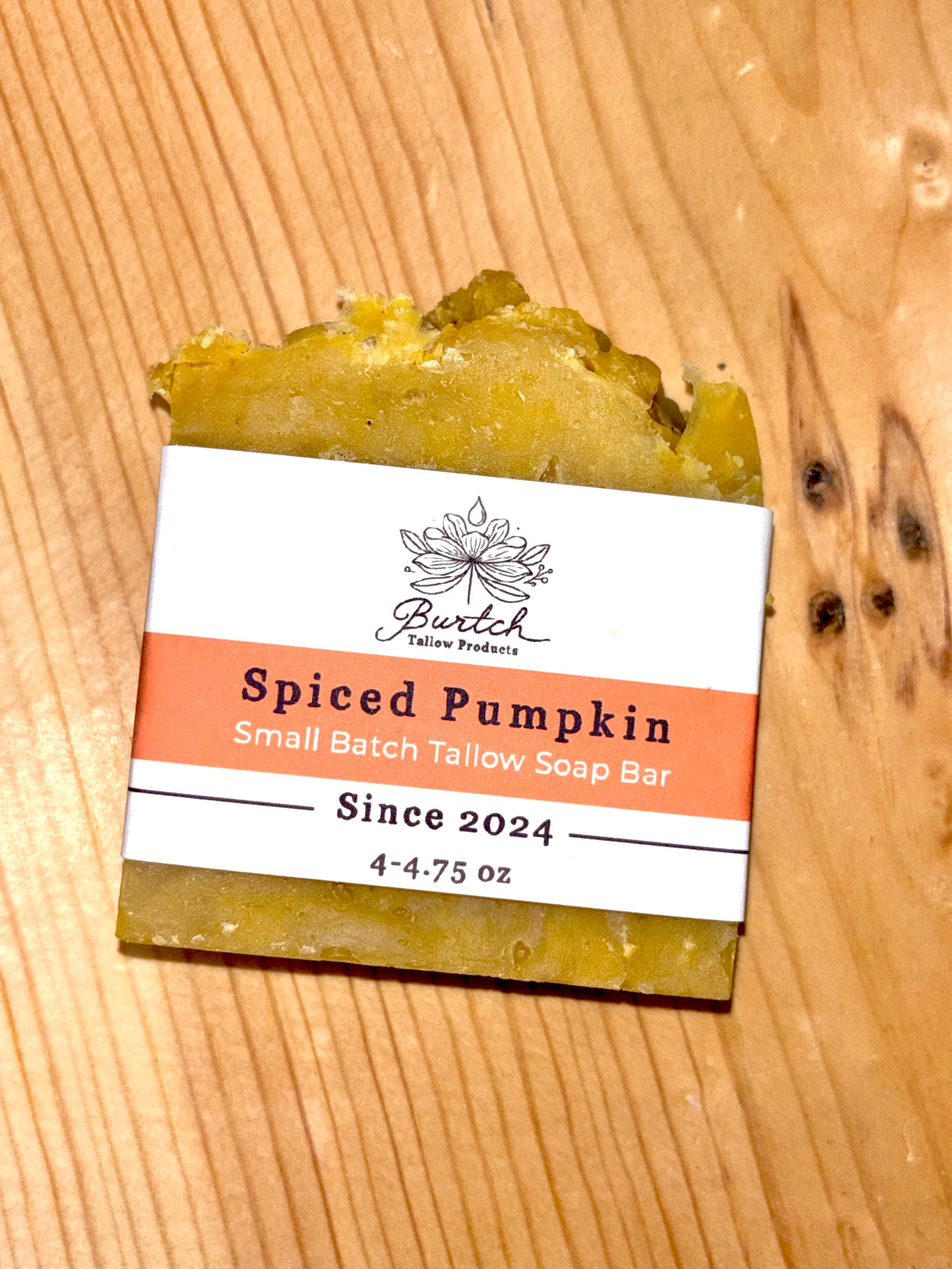 Spiced Pumpkin Soap Bar