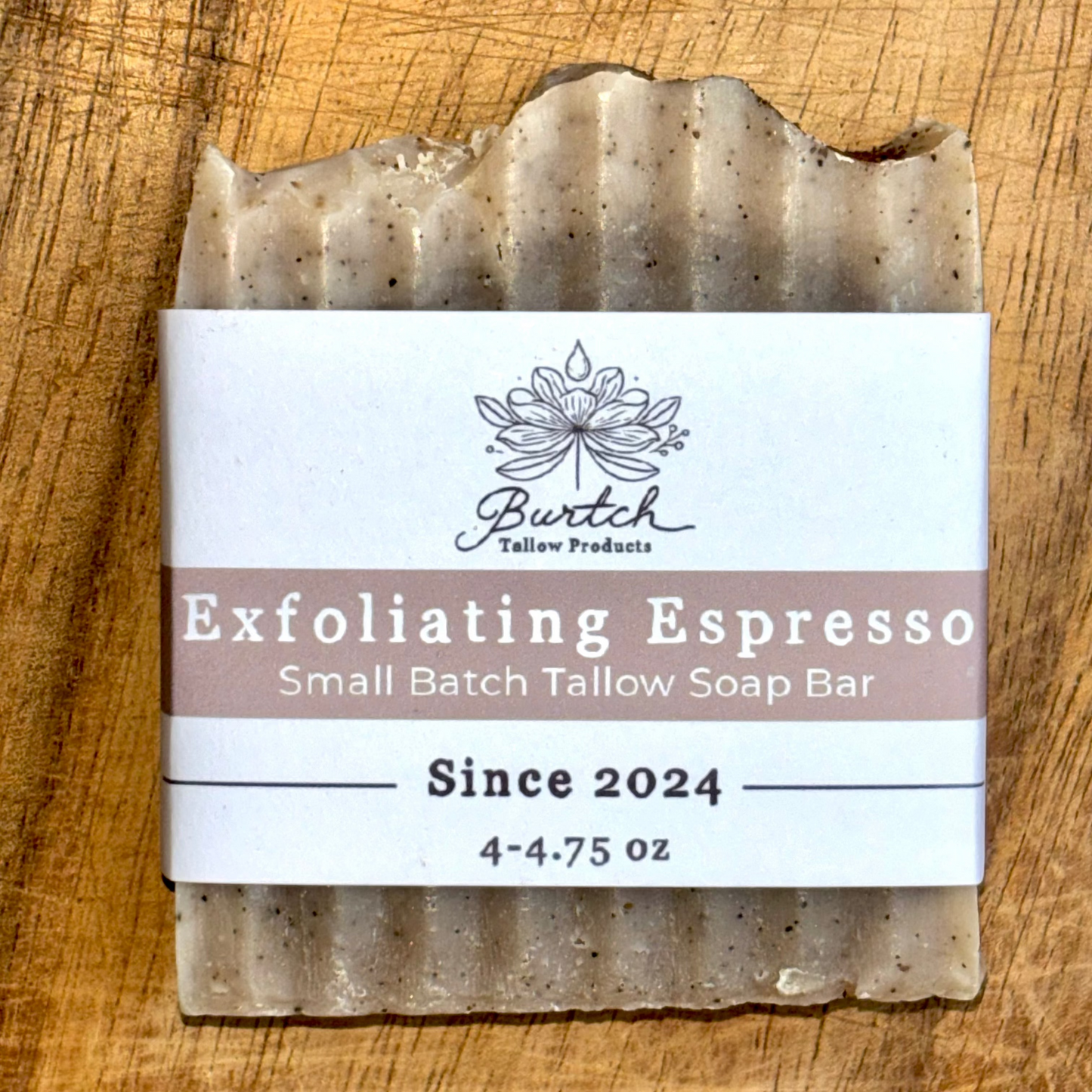 Exfoliating Espresso Soap Bar