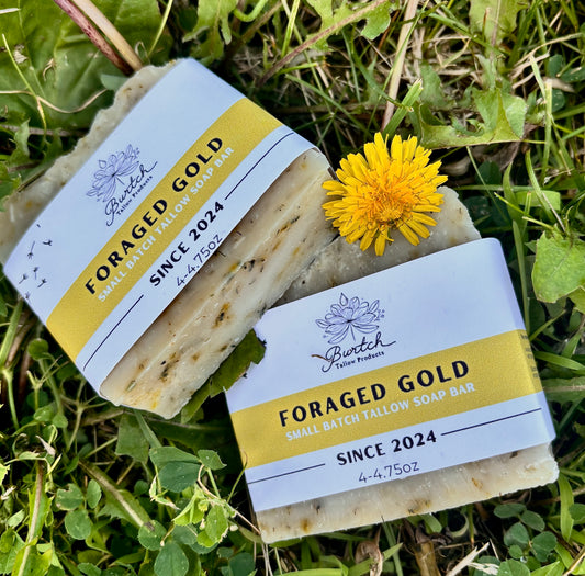 Foraged Gold Dandelion Soap Bar